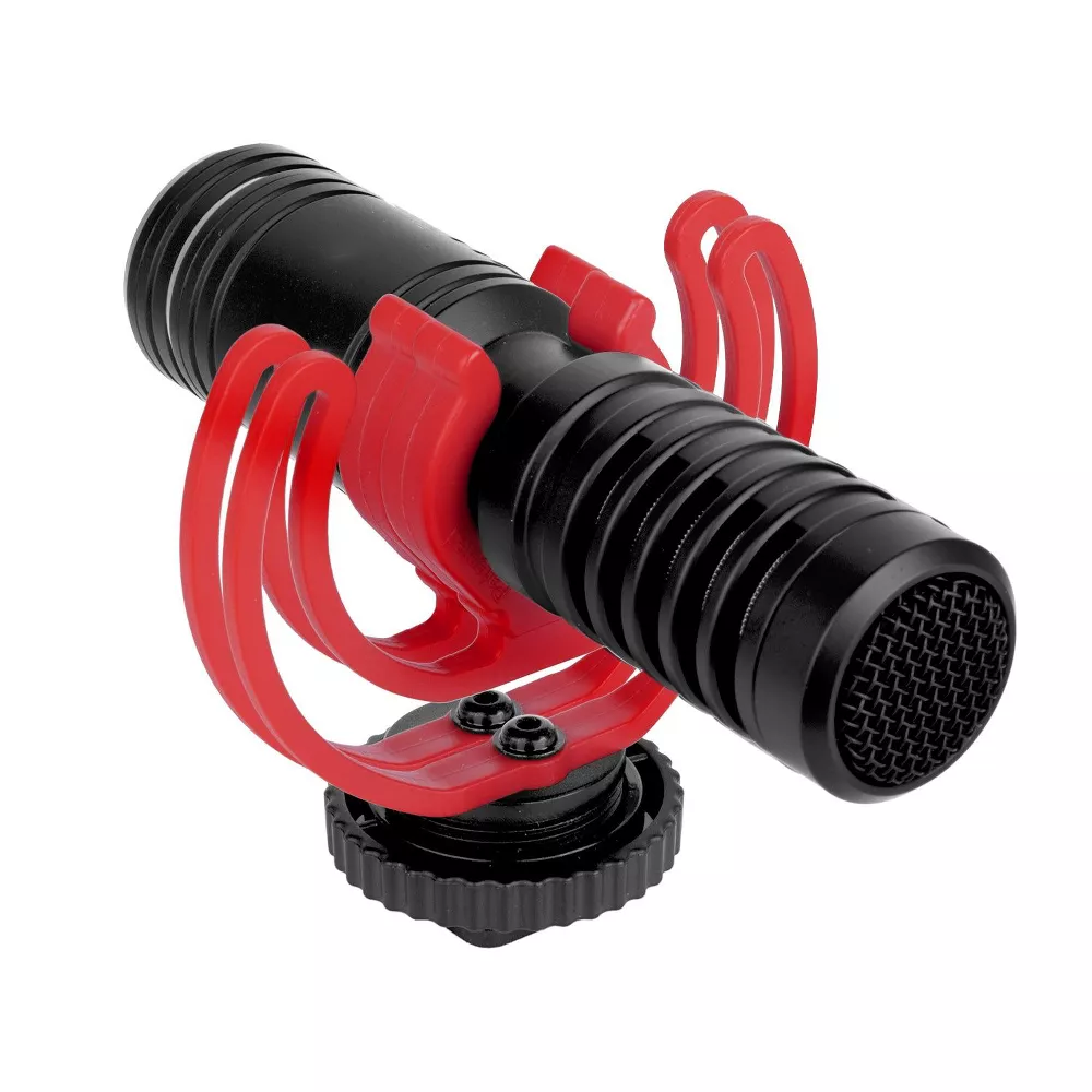 Microphone canon supercardioïde pour caméra et smartphone, sans batterie