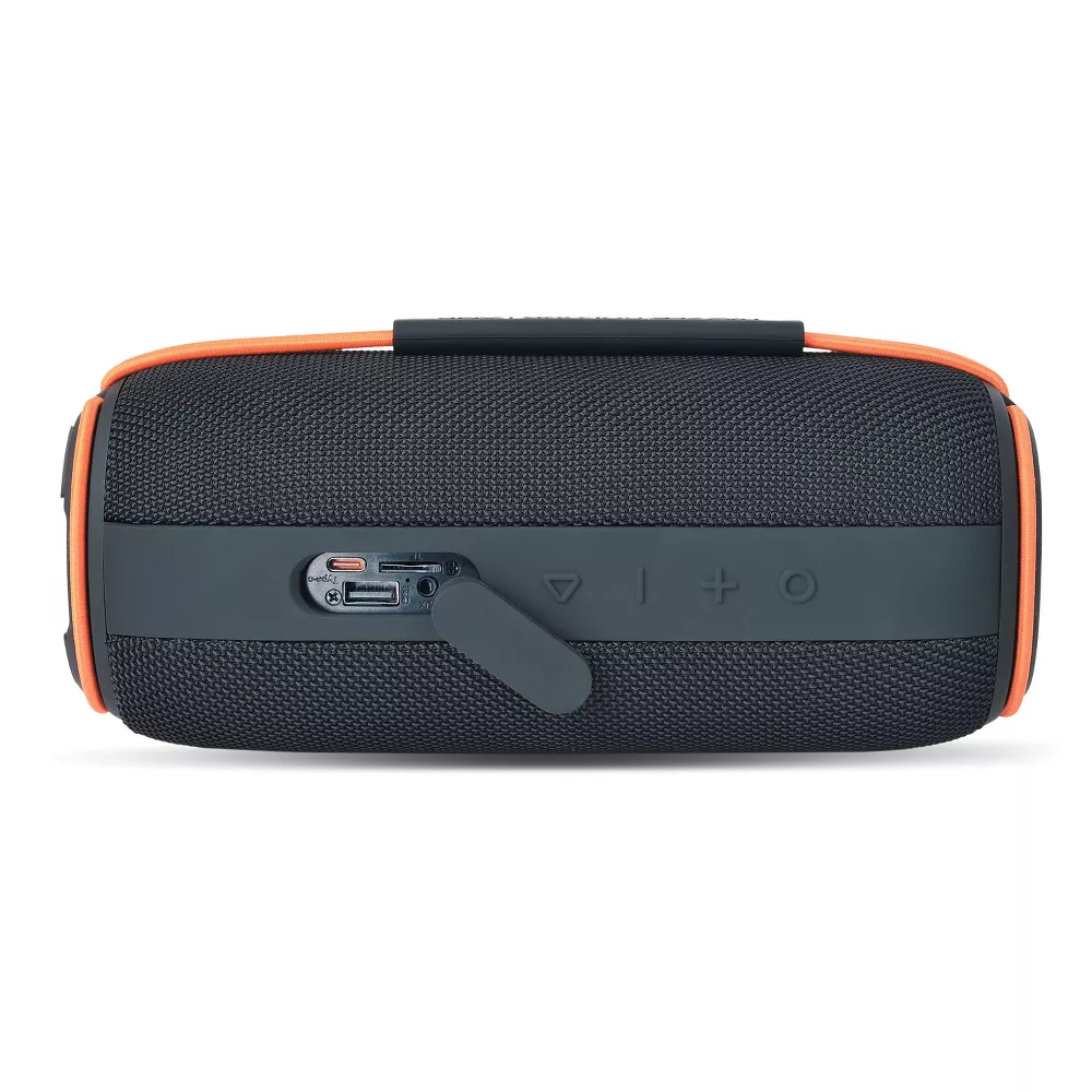 Haut-parleur portable Bluetooth IPX6 30W avec éclairage LED et poignée de transport
