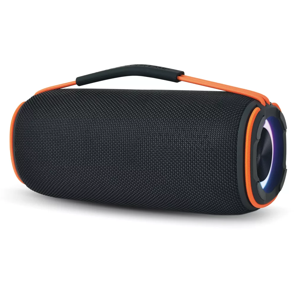 Haut-parleur portable Bluetooth IPX6 30W avec éclairage LED et poignée de transport